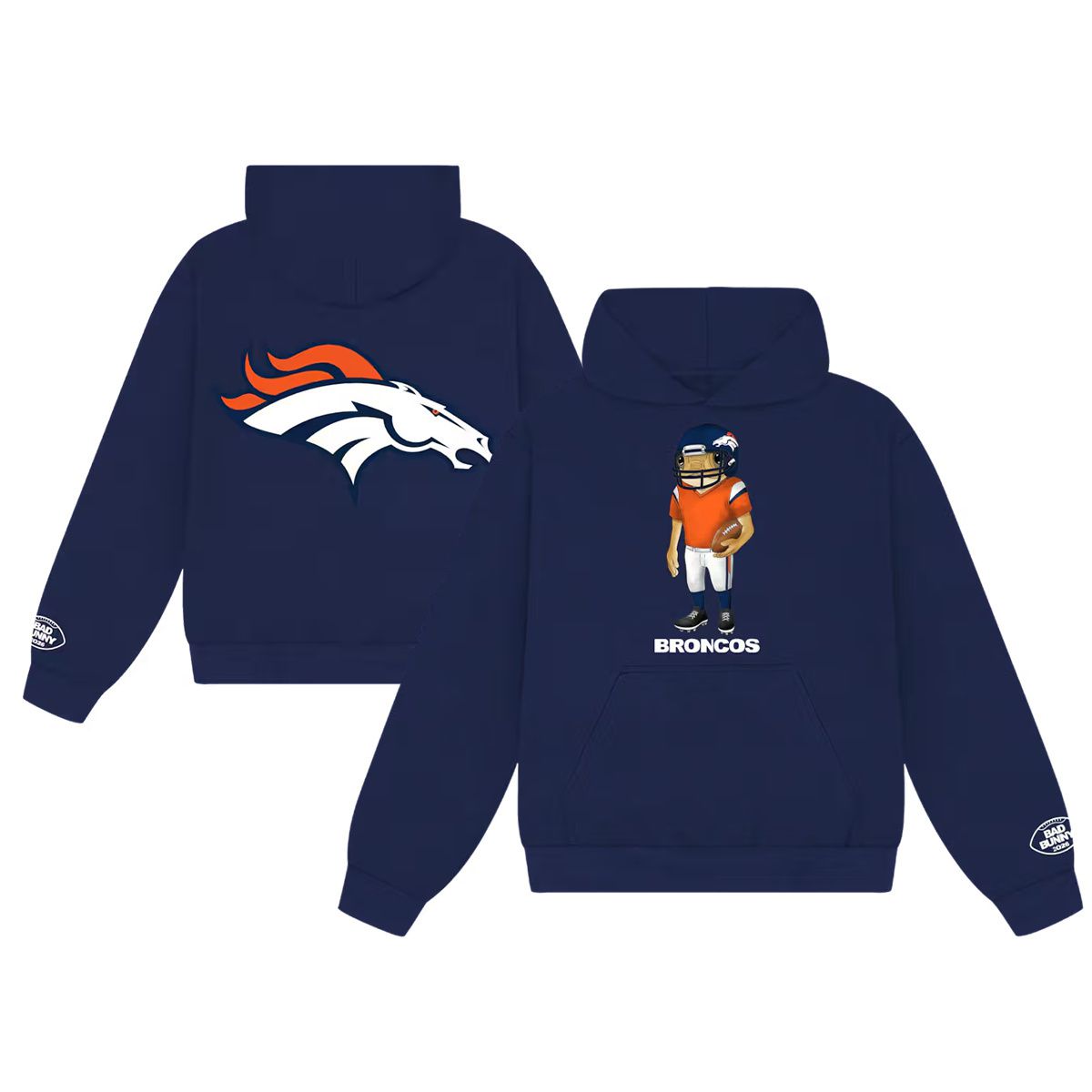 Men 2026 NFL Denver Broncos hoodie blue 0011->denver broncos->NFL Jersey